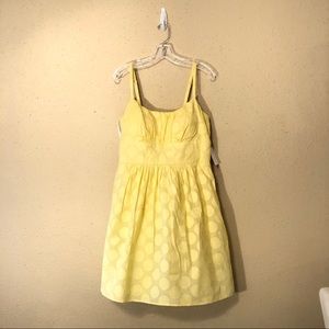 Strappy Yellow summer dress, sz 14